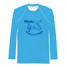 Load image into Gallery viewer, Music is the Sound of Magic Men's Rash Guard