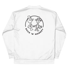 Load image into Gallery viewer, Duck 'n' Monkey Circle Unisex Bomber Jacket
