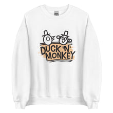 Load image into Gallery viewer, Duck 'n' Monkey Unisex Sweatshirt