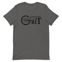 Load image into Gallery viewer, Gettysburg Grit Black Short-Sleeve Unisex T-Shirt - Duck 'n' Monkey