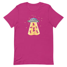 Load image into Gallery viewer, Cat UFO Short-Sleeve Unisex T-Shirt - Duck 'n' Monkey