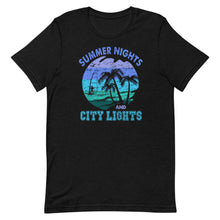 Load image into Gallery viewer, Summer Nights And City Lights Short-Sleeve Unisex T-Shirt - Duck 'n' Monkey