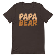 Load image into Gallery viewer, Papa Bear Short-Sleeve Unisex T-Shirt - Duck 'n' Monkey