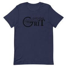 Load image into Gallery viewer, Gettysburg Grit Black Short-Sleeve Unisex T-Shirt - Duck 'n' Monkey