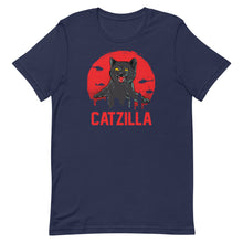 Load image into Gallery viewer, Catzilla Short-Sleeve Unisex T-Shirt - Duck 'n' Monkey