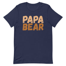Load image into Gallery viewer, Papa Bear Short-Sleeve Unisex T-Shirt - Duck 'n' Monkey
