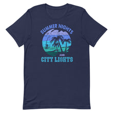 Load image into Gallery viewer, Summer Nights And City Lights Short-Sleeve Unisex T-Shirt - Duck 'n' Monkey