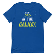 Load image into Gallery viewer, Best Dad In The Galaxy Short-Sleeve Unisex T-Shirt - Duck 'n' Monkey