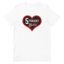 Load image into Gallery viewer, Straight From The Heart Short-Sleeve Unisex T-Shirt - Duck 'n' Monkey
