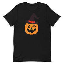 Load image into Gallery viewer, Witch Pumpkin Short-Sleeve Unisex T-Shirt - Duck 'n' Monkey