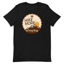 Load image into Gallery viewer, Hike More Worry Less Short-Sleeve Unisex T-Shirt - Duck 'n' Monkey