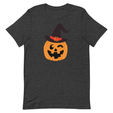 Load image into Gallery viewer, Witch Pumpkin Short-Sleeve Unisex T-Shirt - Duck 'n' Monkey