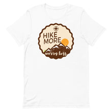 Load image into Gallery viewer, Hike More Worry Less Short-Sleeve Unisex T-Shirt - Duck 'n' Monkey