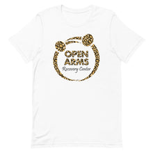 Load image into Gallery viewer, Open Arms Recovery Center Leopard Unisex T-shirt