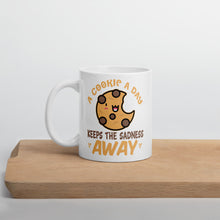 Load image into Gallery viewer, A Cookie A Day Keeps The Sadness Away Mug - Duck 'n' Monkey
