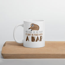 Load image into Gallery viewer, No Day Is So Bad It Can't Be Fixed With A Nap Mug - Duck 'n' Monkey