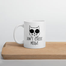 Load image into Gallery viewer, Cat Don't Stress Meowt Mug - Duck 'n' Monkey
