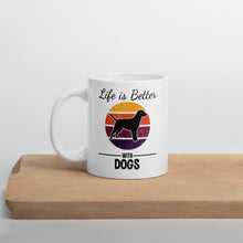 Load image into Gallery viewer, Life Is Better With Dogs Mug - Duck 'n' Monkey