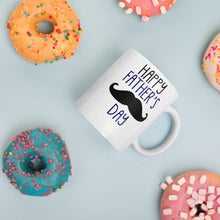 Load image into Gallery viewer, Happy Father's Day Mustache Mug - Duck 'n' Monkey