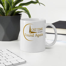 Load image into Gallery viewer, Lost Time Is Never Found Again Mug - Duck 'n' Monkey