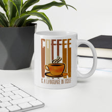 Load image into Gallery viewer, Coffee Is A Language In Itself Mug - Duck 'n' Monkey