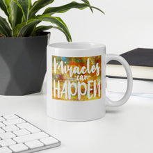 Load image into Gallery viewer, Miracles Can Happen Mug - Duck 'n' Monkey
