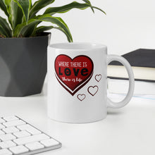 Load image into Gallery viewer, Where There Is Love There Is Life Mug - Duck 'n' Monkey