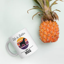 Load image into Gallery viewer, Life Is Better With Dogs Mug - Duck 'n' Monkey