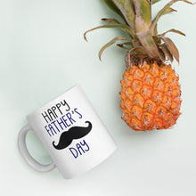 Load image into Gallery viewer, Happy Father's Day Mustache Mug - Duck 'n' Monkey