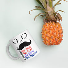 Load image into Gallery viewer, Dad The Myth The Boss The Hero The Legend Mug - Duck 'n' Monkey