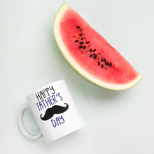 Load image into Gallery viewer, Happy Father's Day Mustache Mug - Duck 'n' Monkey