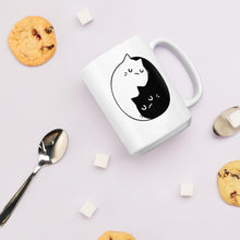 Load image into Gallery viewer, Kitty Yin Yang Mug - Duck 'n' Monkey