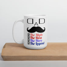 Load image into Gallery viewer, Dad The Myth The Boss The Hero The Legend Mug - Duck 'n' Monkey