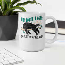 Load image into Gallery viewer, I'm Not Lazy I'm Just Very Relaxed Mug - Duck 'n' Monkey