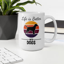 Load image into Gallery viewer, Life Is Better With Dogs Mug - Duck 'n' Monkey