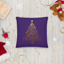 Load image into Gallery viewer, Christmas Tree Premium Pillow - [Duck &#39;n&#39; Monkey]
