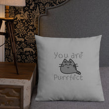 Load image into Gallery viewer, You Are Perrfect Pillow - [Duck &#39;n&#39; Monkey]
