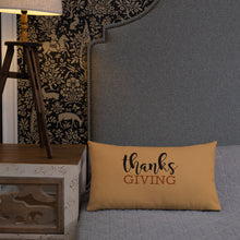 Load image into Gallery viewer, Thanksgiving Pillow - [Duck &#39;n&#39; Monkey]
