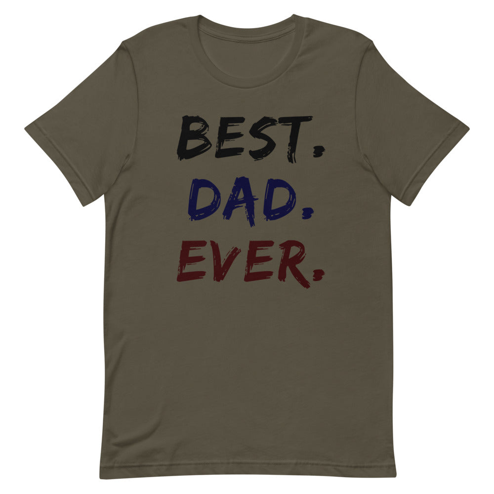 Best. Dad. Ever. Short-Sleeve Unisex T-Shirt - Duck 'n' Monkey
