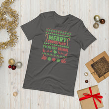 Load image into Gallery viewer, Merry Christmas Ya Filthy Animal Short-Sleeve Unisex T-Shirt - [Duck &#39;n&#39; Monkey]
