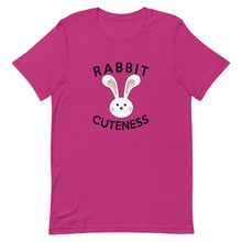 Load image into Gallery viewer, Rabbit Cuteness Short-Sleeve Unisex T-Shirt - [Duck &#39;n&#39; Monkey]
