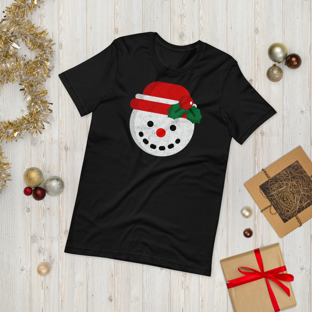 Snow Man Short-Sleeve Unisex T-Shirt - [Duck 'n' Monkey]