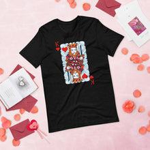 Load image into Gallery viewer, King Of Hearts Short-Sleeve Unisex T-Shirt - [Duck &#39;n&#39; Monkey]
