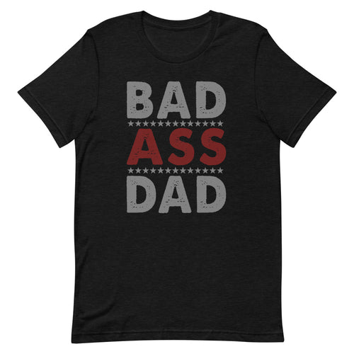 Badass Dad Short-Sleeve Unisex T-Shirt - Duck 'n' Monkey