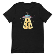 Load image into Gallery viewer, Cat UFO Short-Sleeve Unisex T-Shirt - Duck &#39;n&#39; Monkey
