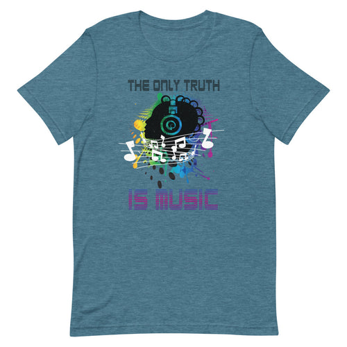 The Only Truth Is Music Short-Sleeve Unisex T-Shirt - [Duck 'n' Monkey]