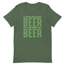 Load image into Gallery viewer, I&#39;m Gonna Need Another Beer To Wash Down This Beer Short-Sleeve Unisex T-Shirt - [Duck &#39;n&#39; Monkey]
