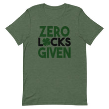 Load image into Gallery viewer, Zero Lucks Given Short-Sleeve Unisex T-Shirt - [Duck &#39;n&#39; Monkey]
