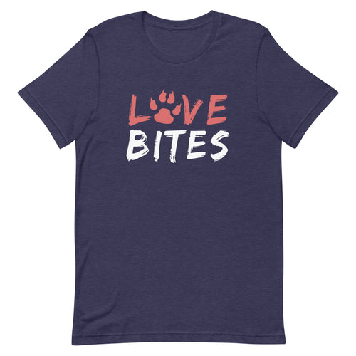 Love Bites Short-Sleeve Unisex T-Shirt - [Duck 'n' Monkey]