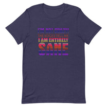 Load image into Gallery viewer, I&#39;m Not Crazy The Voices Tell Me I Am  Entirely Sane Short-Sleeve Unisex T-Shirt - [Duck &#39;n&#39; Monkey]
